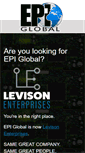 Mobile Screenshot of epiglobal.com