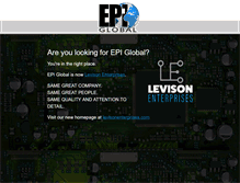 Tablet Screenshot of epiglobal.com